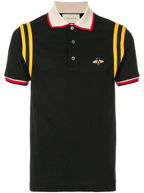 gucci bee poli|gucci jersey t shirt.